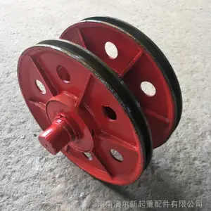 重型铸钢滑轮组 矿山铁路滑轮组 20T吊环起重滑轮