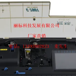 丽标线号机C-280T便携式电线电缆打号机号码管套管标签打印机