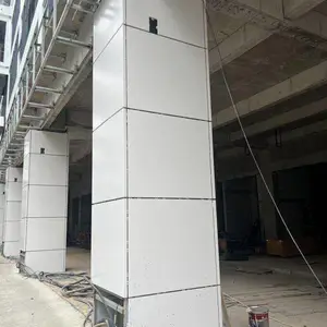 佰尔达铝单板 碳幕墙门头铝板装饰安装_檐口雨棚门头铝板