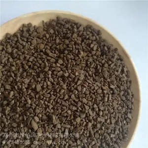 锰砂外观粗糙 呈褐色 具有良好的除锰除铁功能 是给水排水理想的产品