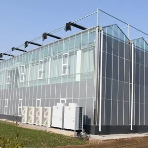 内蒙便宜的玻璃温室产品 连栋玻璃大棚 连栋智能温室 贝塔农业