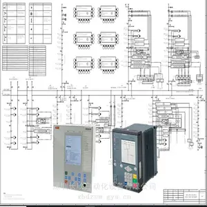 REC670���ڿ��ơ������ͼ������в�ͬ���͵ļ����ѹ��ƽ���߱���װ��