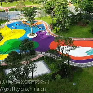 楼盘 -12 EPDM橡胶颗粒场地
