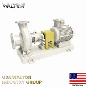 美国WALTON沃尔顿 进口石油化工流程衬氟离心泵