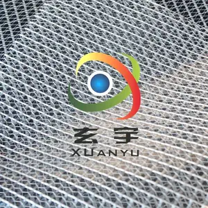 大量库存供应0.3mm300D1.52米PVC透明夹网布 PVC透明网格布
