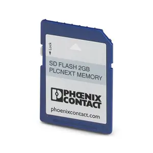 SD FLASH 2GB PLCNEXT MEMORY内存卡1043501用于将文件存储在PLC