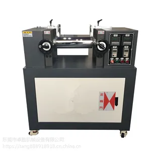 卓胜定制小型定速8寸开炼机 橡塑通用6寸双调频炼胶机 混炼机
