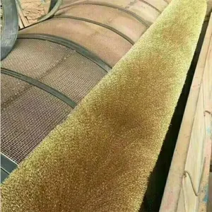 直丝耐磨防堵钢丝刷 砖厂滚筒筛钢丝刷