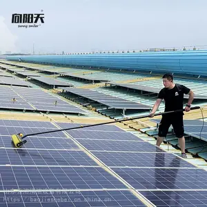 向阳天电动光伏清洗机光伏板清洗设备光伏发电板清洗工具M1-35
