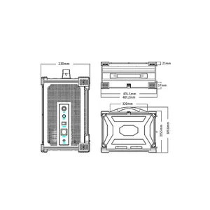 ���� 17.3Ӣ���Я�ʼǱ�����3U 8��CPCI/PXI/PXIeGDC-5037