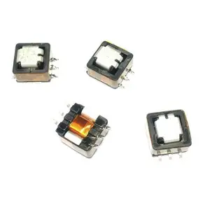 EE8.3绕阻铜片EE8.3紫铜导片夹子EE8.3镀锡铜夹,纯铜材质镀镍底雾锡。