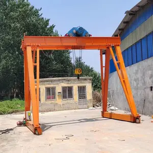 电动单双梁欧式龙门吊桥式行车抓斗悬挂单梁航吊KBK柔性起重机