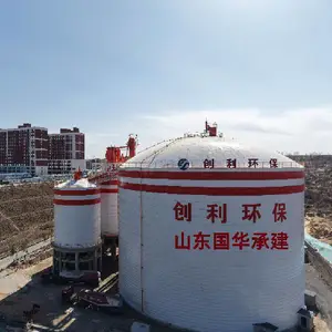 钢板仓专业承建厂家 大型钢板库承建单位 国华仓储设备 使用寿命长