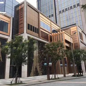 2.5mm雕花烤漆金属铝单板