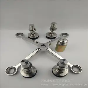 耀恒 专业生产不锈钢驳接爪玻璃爪点支式幕墙雨棚配件200型四爪驳接爪