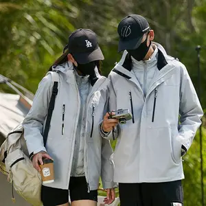 长沙羽绒冲锋衣定制,三合一可拆卸防风定制,冬季户外冲锋衣现货厂家