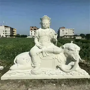曲阳石雕汉白玉佛像雕塑滴水送子观音大势至菩萨文殊普贤菩萨雕塑