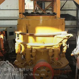 上海巍立HPS系列液压圆锥破碎机破碎比大、粒度均匀、结构简单