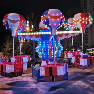 桑巴秋千|逍遥水母|户外大型旋转升降游乐设备|厂家直销