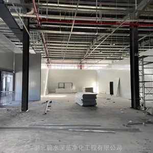 武汉食品厂无尘洁净车间装修改造罐装净菜调料包环氧地面