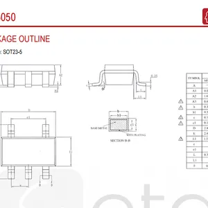 代理钰泰ETA5050V18S2F低噪声电源稳压芯片 原装正品