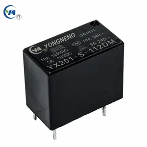 Yongneng YX201 4脚常开转换型10A通用功率电磁继电器HF32F