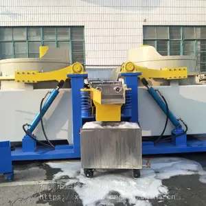东莞市启隆CLA自动筛选磁力抛光机_多功能五金件双桶磁力研磨机现货