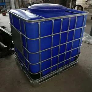 批发加厚塑料吨桶 1000升方桶 IBC叉车周转桶 集装塑料化工桶