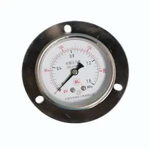 ѹ���� Y-60ZT 1.6���ȣ�0-0.4Mpa��������� M14X1.5������ͭ��ͷ