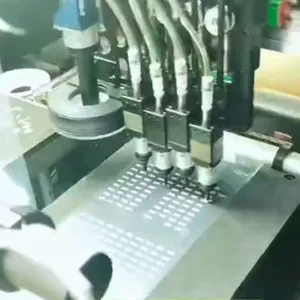 光通讯V型槽阵列柔性覆膜包装设备 V槽排列贴膜设备