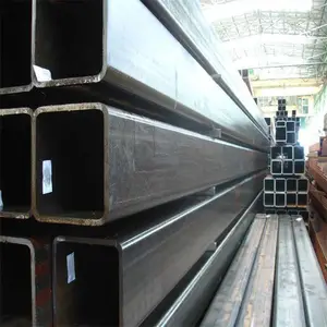 富鹏源热镀锌方管 空心Q235B方矩管 厂房搭建用镀锌矩形管规格全
