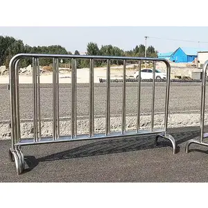朔州铁马护栏 市政交通隔离栏施工围栏镀锌管栅栏移动安全防护栏