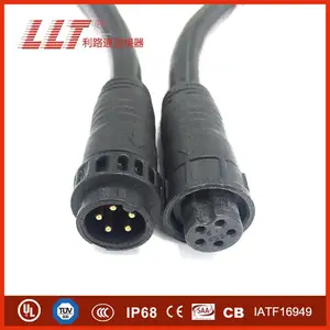 LLT-M19-2-18芯注塑成型对接式 IP67防水等级 方便快捷安装