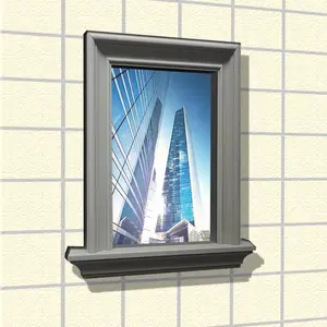EPS外墙装饰发泡陶瓷窗套线条自建别墅浮雕欧式牛腿梁托构件腰线