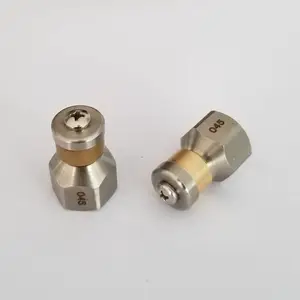 不锈钢旋转清洗喷嘴,管道清洗旋转疏通喷头
