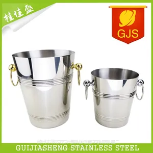 不锈钢加厚香槟桶冰桶欧式红酒桶外贸出口酒店用品