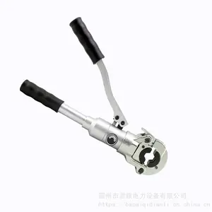 �����ֶ�Һѹǯ�����ҡ�б���ߣ�ѹ��ǯ�Ӵ�������ѹ��ǯ