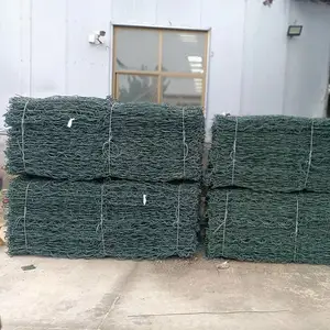 昌巨镀高尔凡(10%锌铝合金)格宾石笼网五拧花