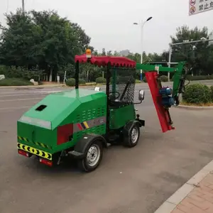 电动绿篱修剪车 铁马小型自行走绿篱机 全液压手扶式园林机械