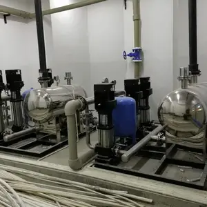 ��Y����ɽȫ�Զ���Ƶ���ٺ�ѹ�����ˮ�豸���е�����