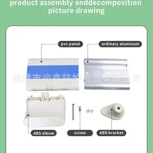 ����ԺҽԺ���� ���Ͻ��ײ¥��PVC���Ͽ�ǽ�������ȷ�ײ140����