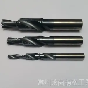 rhine高硬度麻花钻,合金台阶钻,内冷钻,非标阶梯钻生产定做,加工不锈钢,螺纹底孔钻头生产