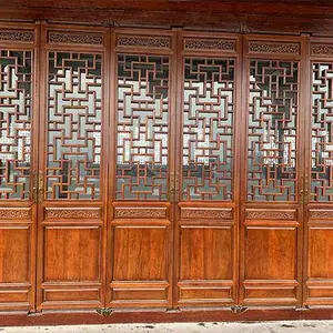 仿古花格门窗-涵雅仿古丨厂家定制-仿古花格门窗隔断