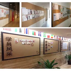 工厂批发零售8毫米软木板办公室展示栏