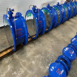 HH46X-16C WCB碳钢给排水微阻缓闭蝶型消声止回阀