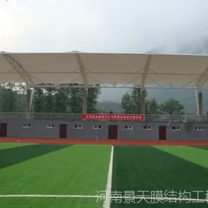 膜结构遮阳棚罩棚看台河南景天膜结构厂家定制