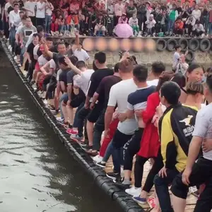 抖音同款网红桥户外大型景区水上乐园生态园农庄可定制安装摇摆桥