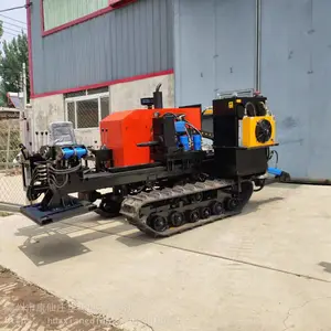 河南小型过路定向钻 16吨横向导向钻 液压水钻顶管机供应