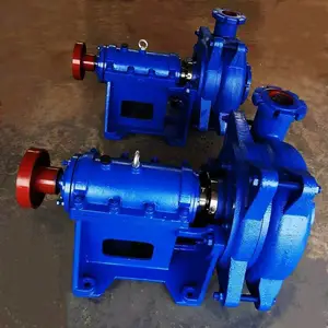中泉离心卧式泥浆泵单壳高铬合金配件渣浆泵外循环机械密封
