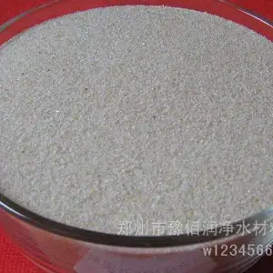 自来水过滤处理选用40-70目颗粒纯白砂 50kg/袋 全国直发